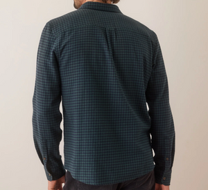 Tahoe Flannel Shirt - Green Gingham