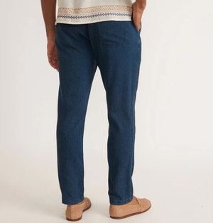 Saturday Indigo Texture Pant - Indigo Wash