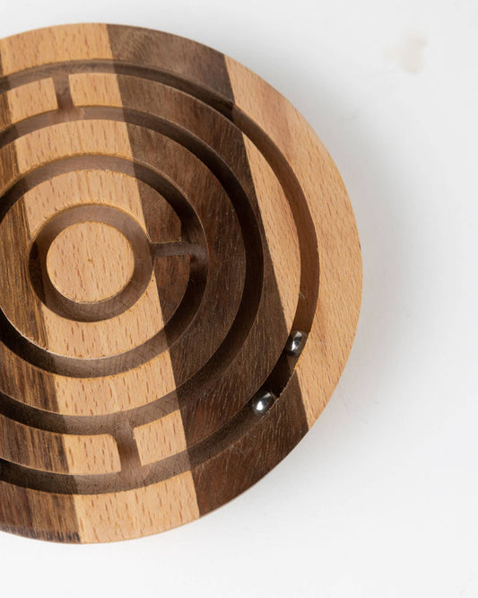 Handheld Wooden Maze Game