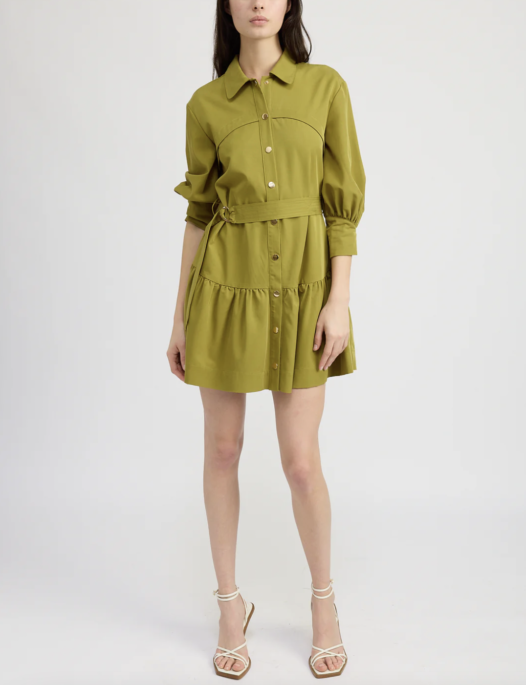 Carter Mini Dress - Pear