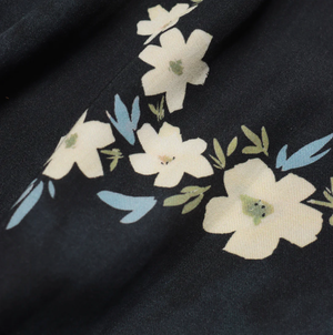 Busey Shirt - Dark Navy Floral Print