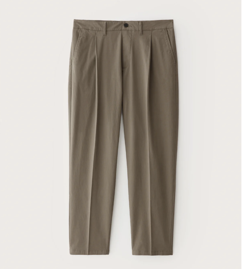 Jamie Relaxed Tapered Fit Chino Pant - Mocha