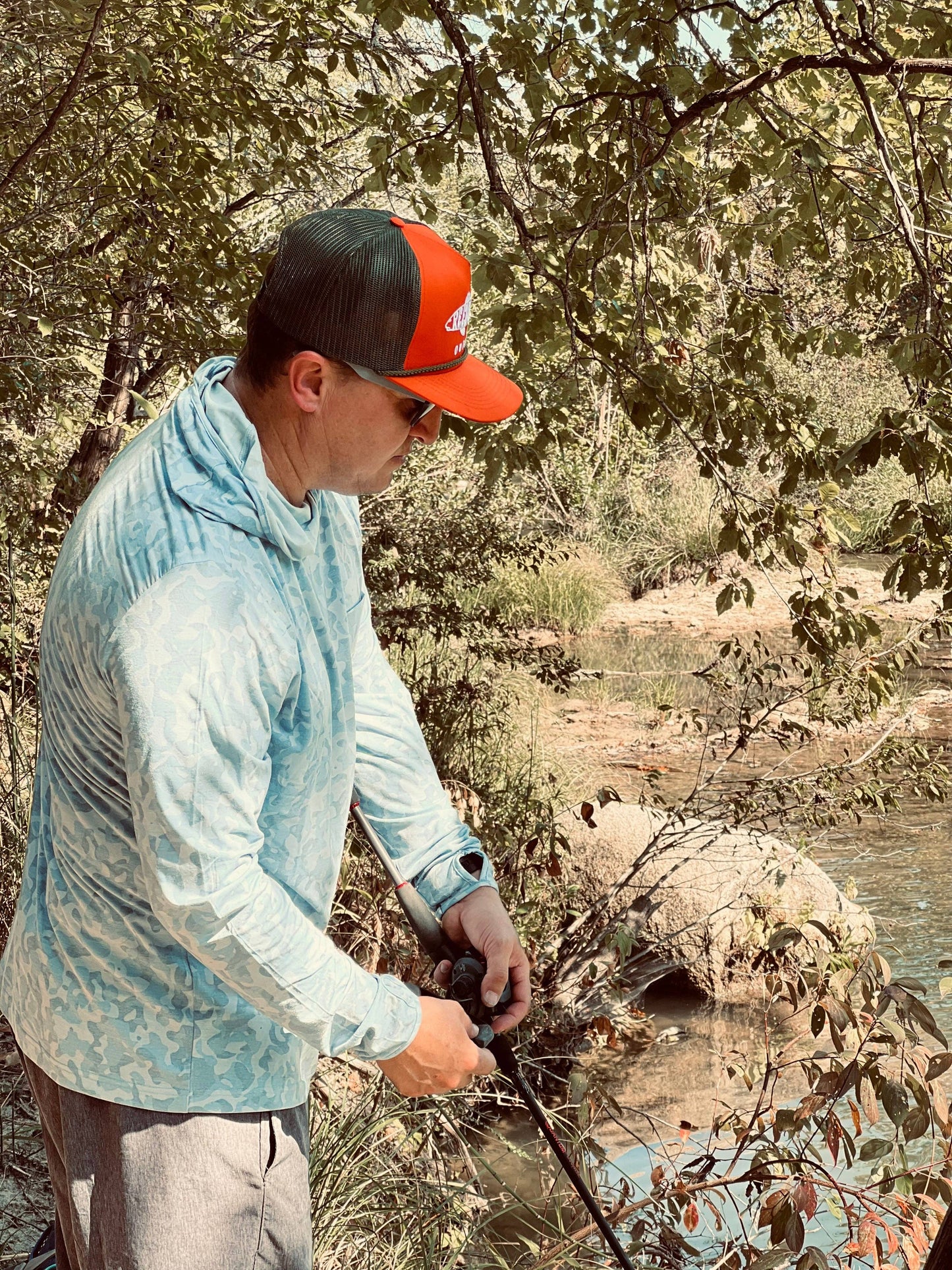 Saltwater Camo Hoodie