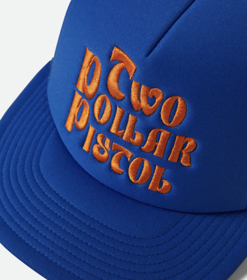 Two Dollar Pistol Trucker Hat -  Electric Blue