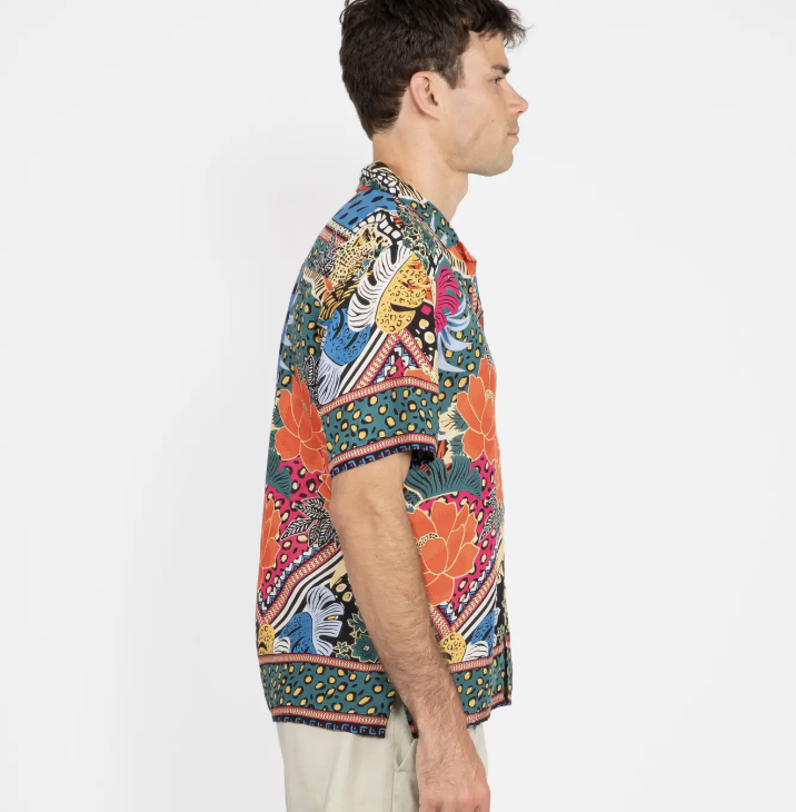 Highland S/S Button Up Shirt - Multi