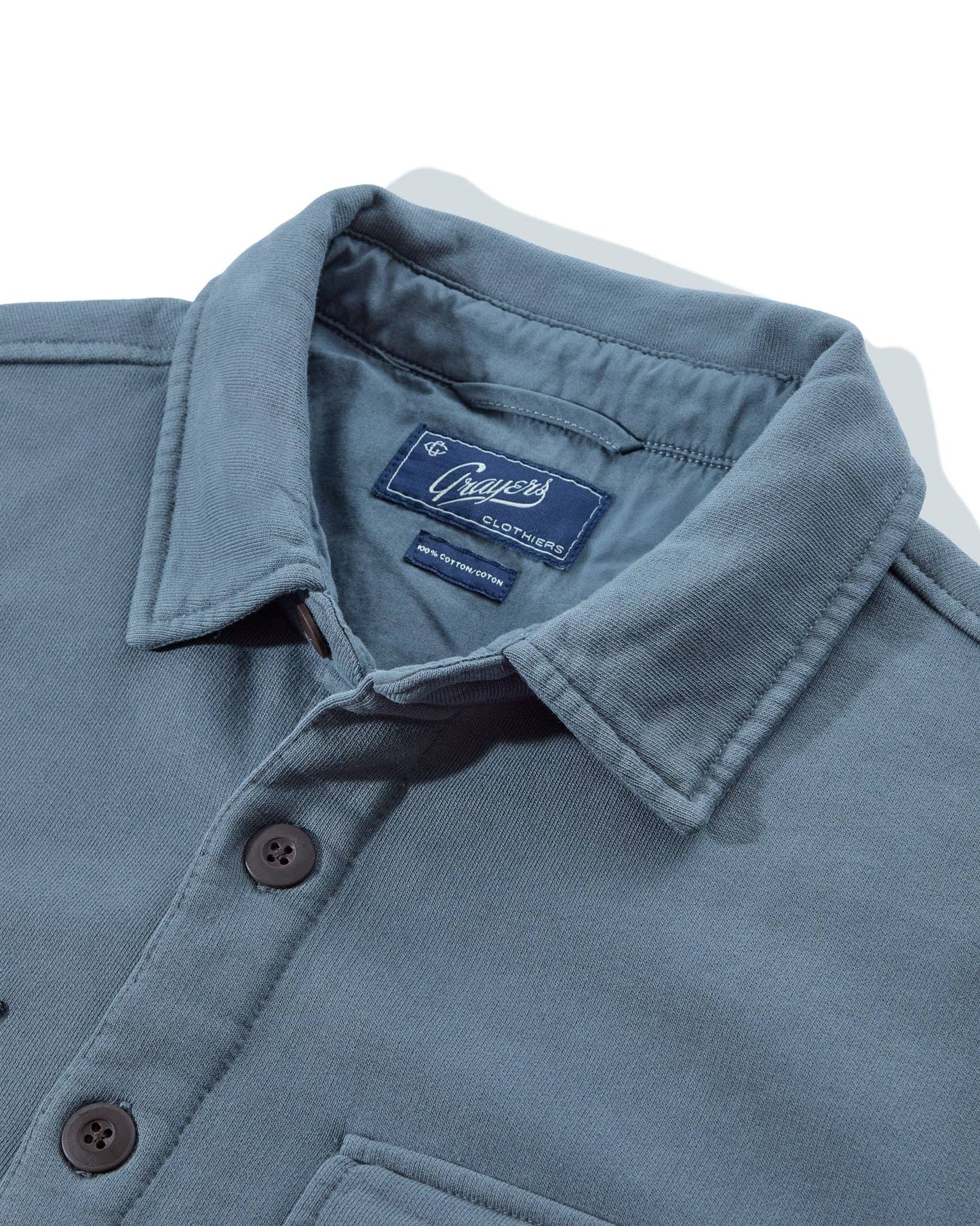 Defender Terry CPO Jacket - Dark Slate