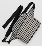 Fanny Pack - Black & White Gingham