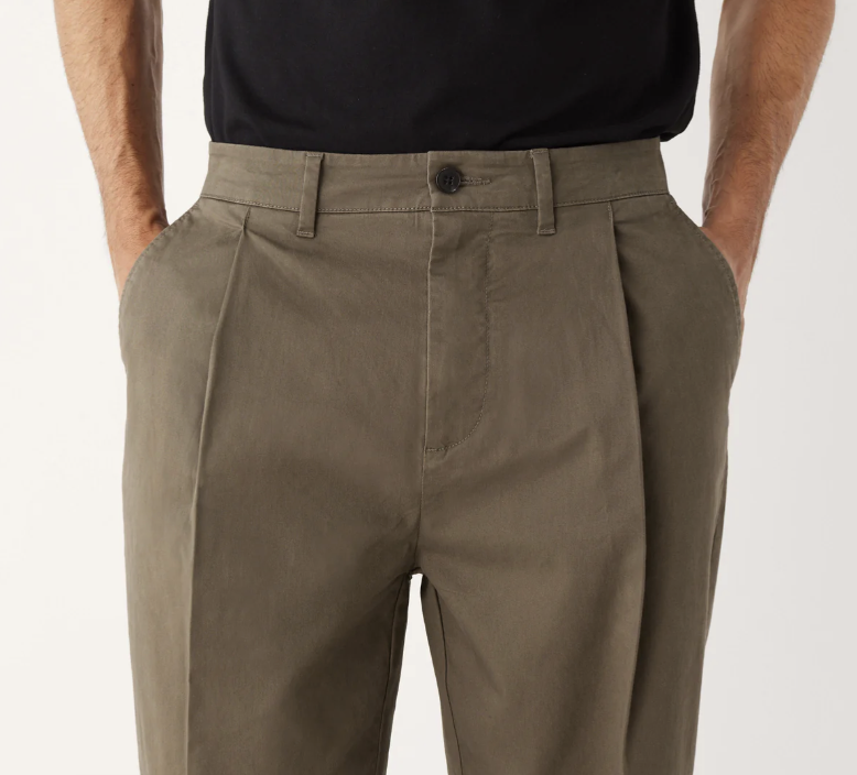Jamie Relaxed Tapered Fit Chino Pant - Mocha