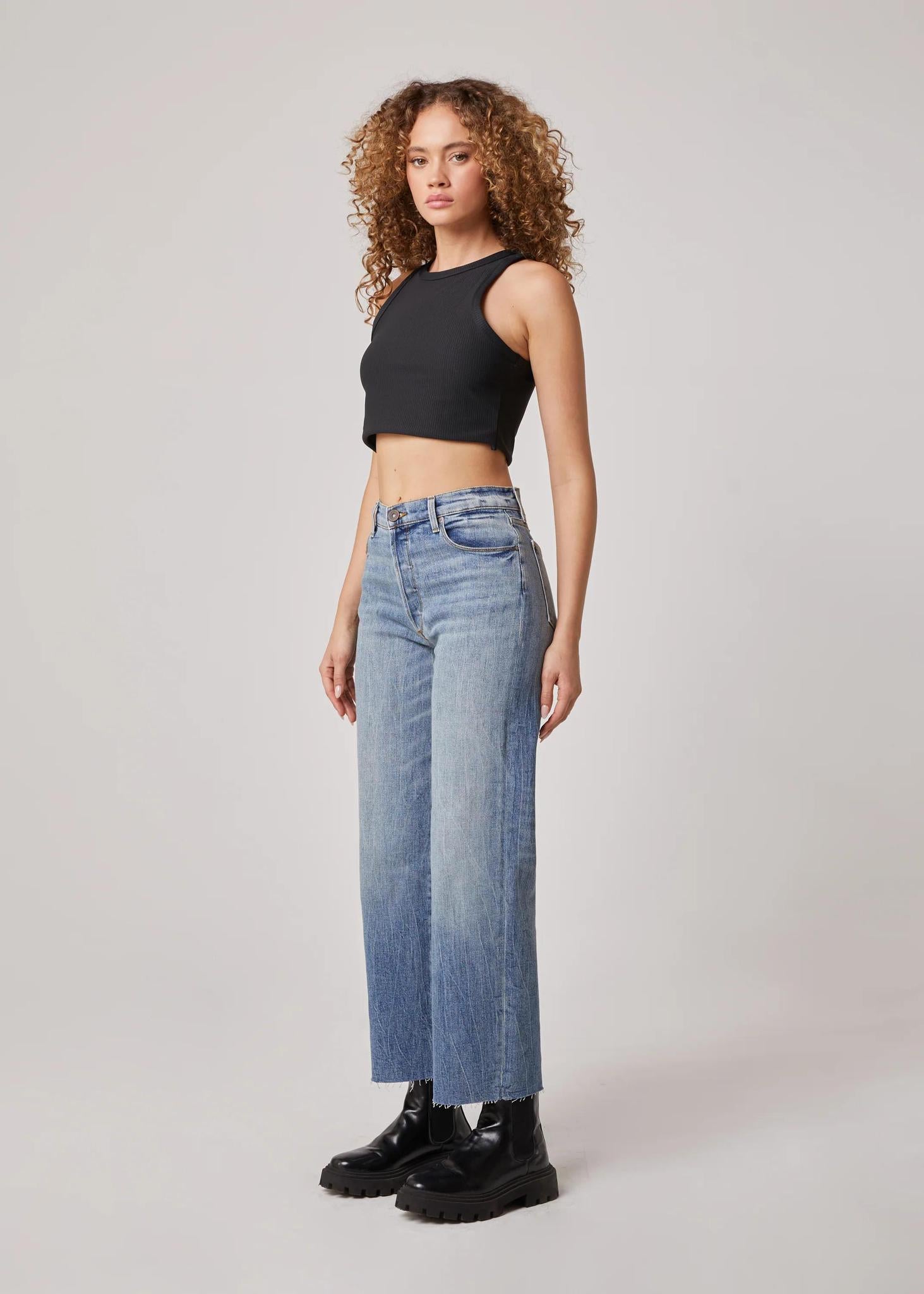 Vincent High Rise Wide Leg Jean