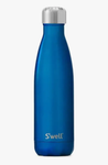 Stainless Steel Water Bottle - Shimmer Blue Ocean 17oz
