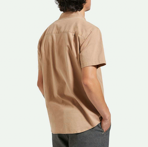 Charter Sol Wash S/S Shirt - Burrow Brown