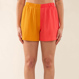 Maeve Shorts - Coral/Sundial