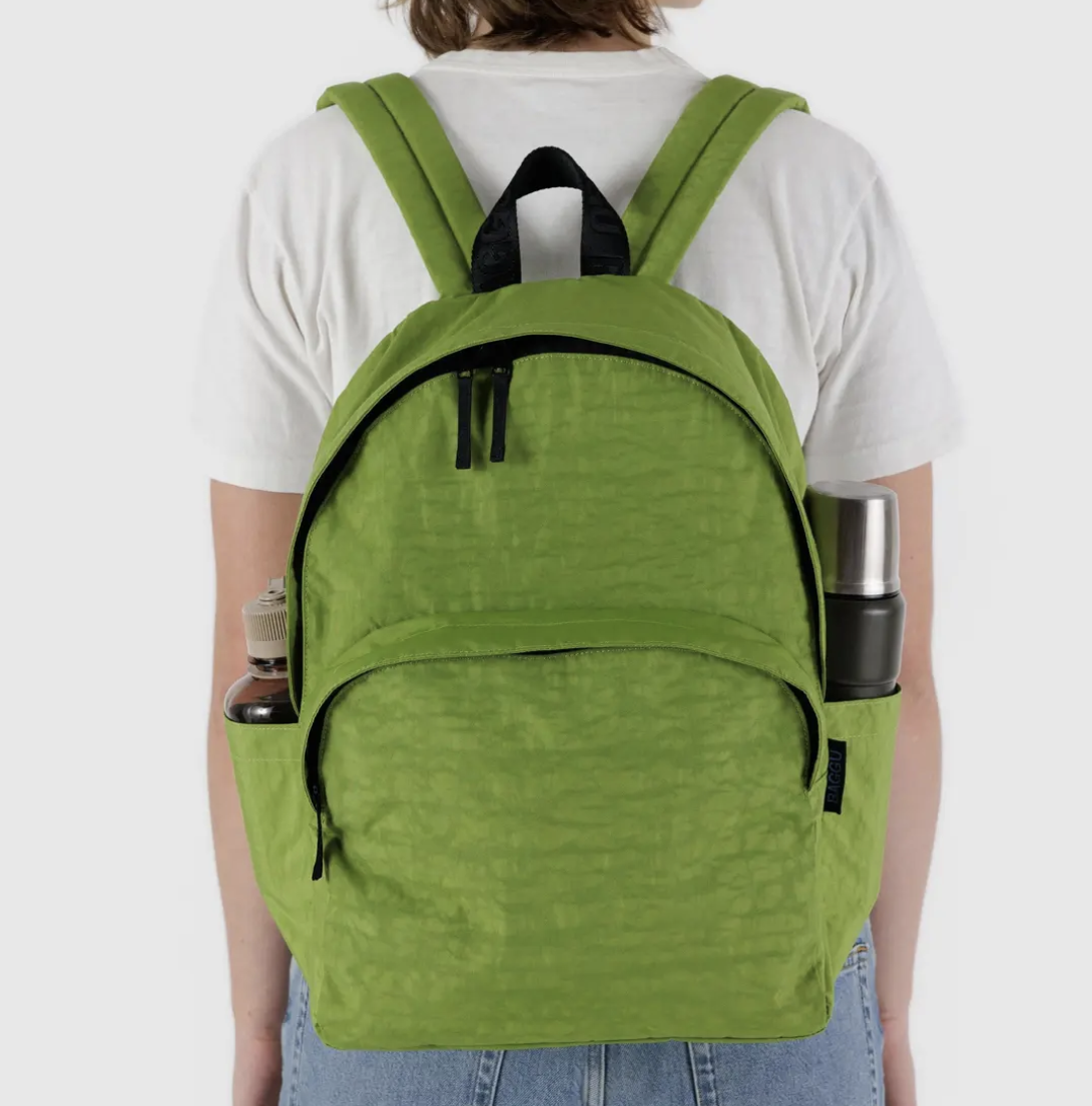Large Nylon Backpack - Green Juice