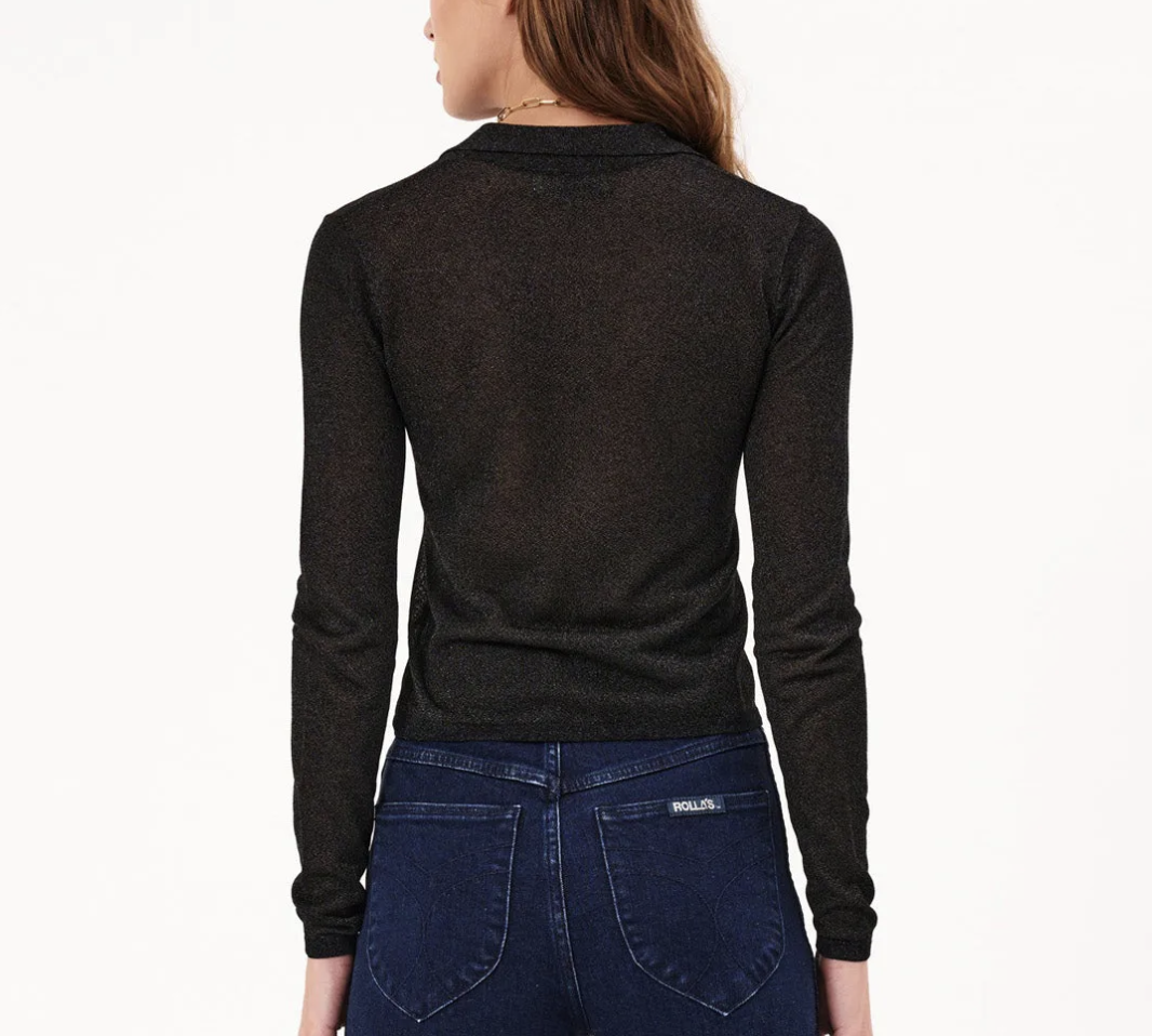 Caroline Lurex Knit - Black