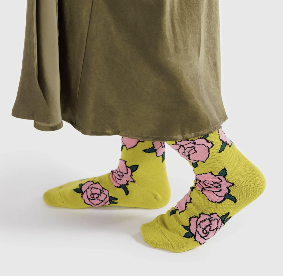 Crew Socks - Rose