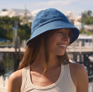 Cupola Bucket Hat - Indigo Denim