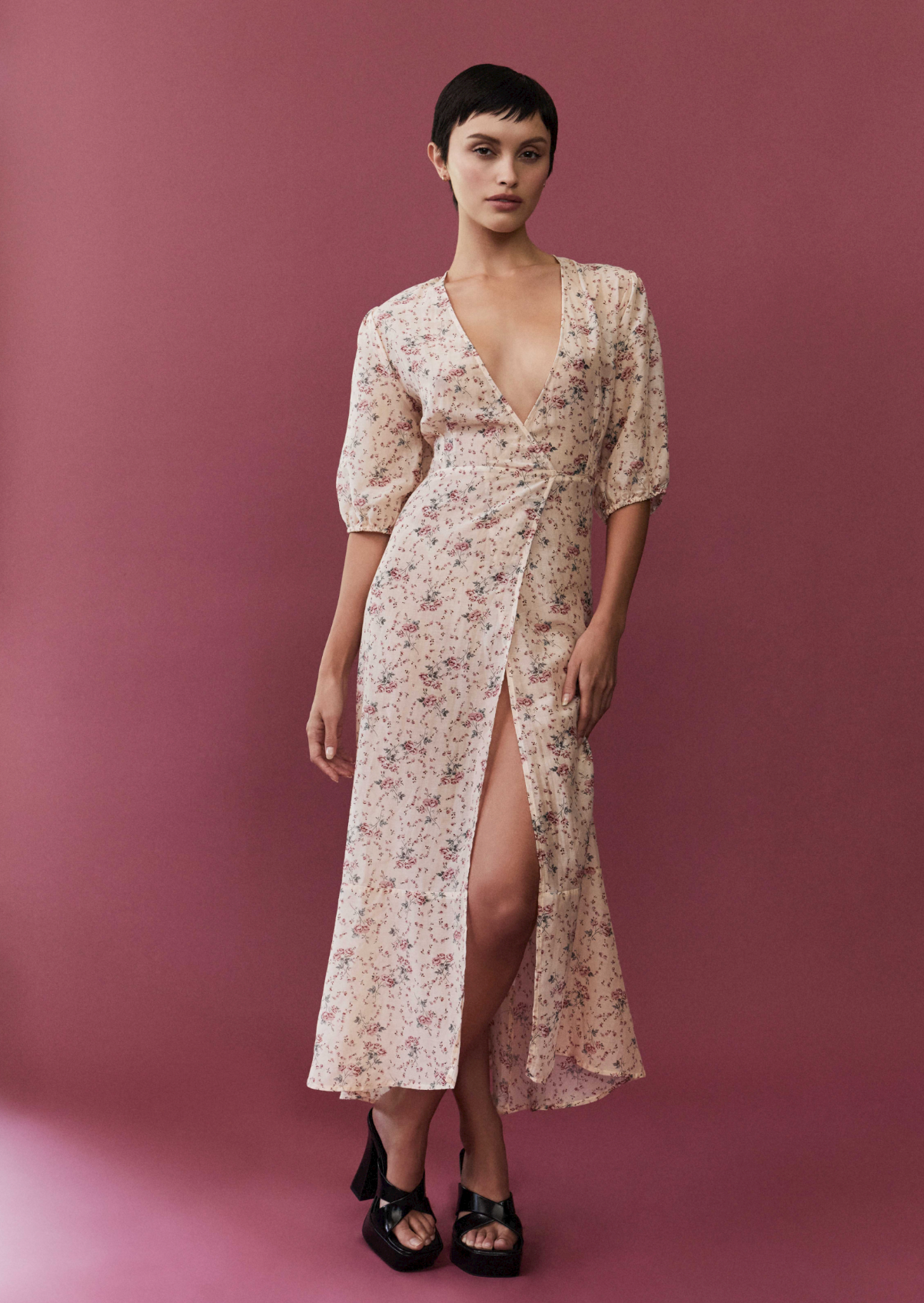 Verona Dress - Wild Rose