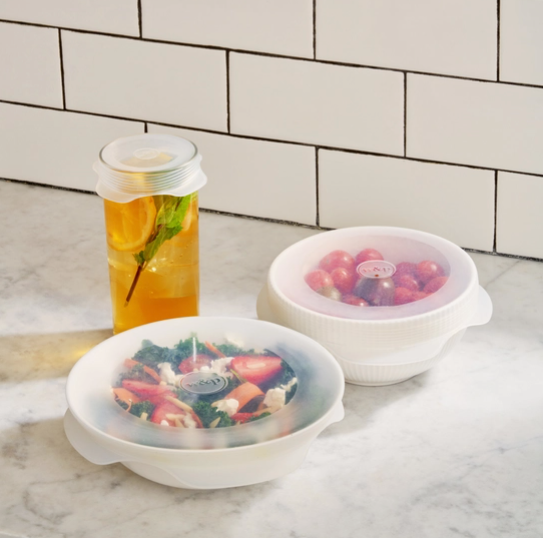 Reusable Silicone Stretch Lids - Set of 6 Assorted Sizes