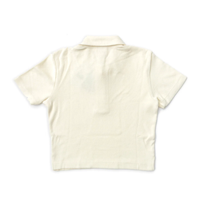 Women's Terry Polo - Cream