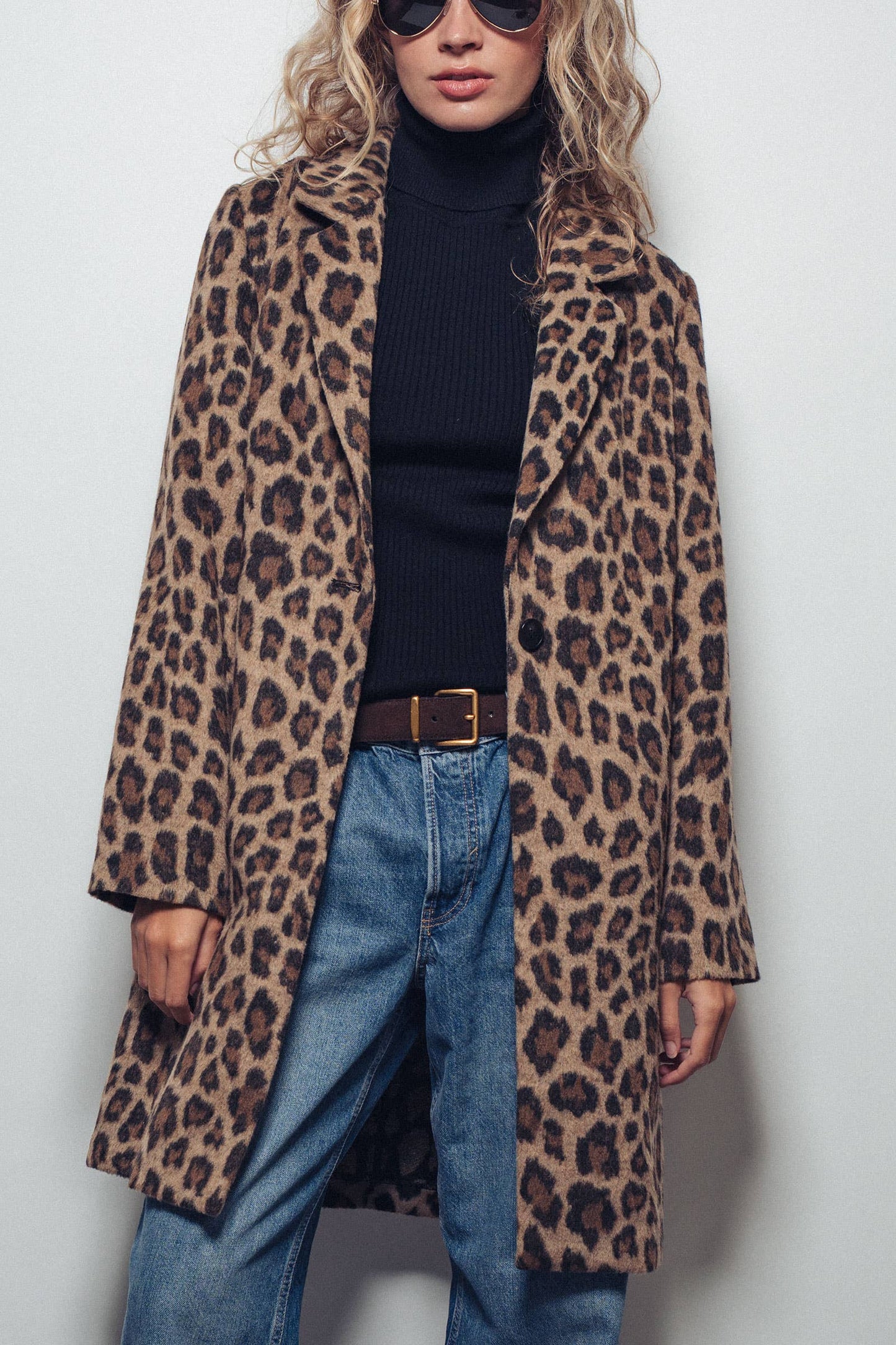 The Edit- Leopard Coat