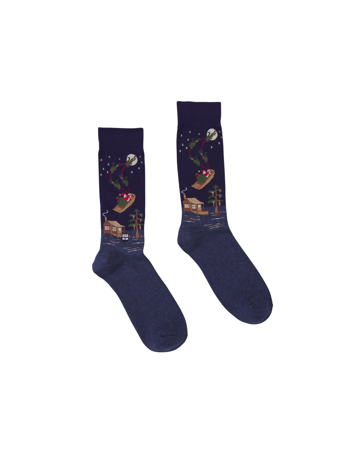 Cajun Christmas Socks