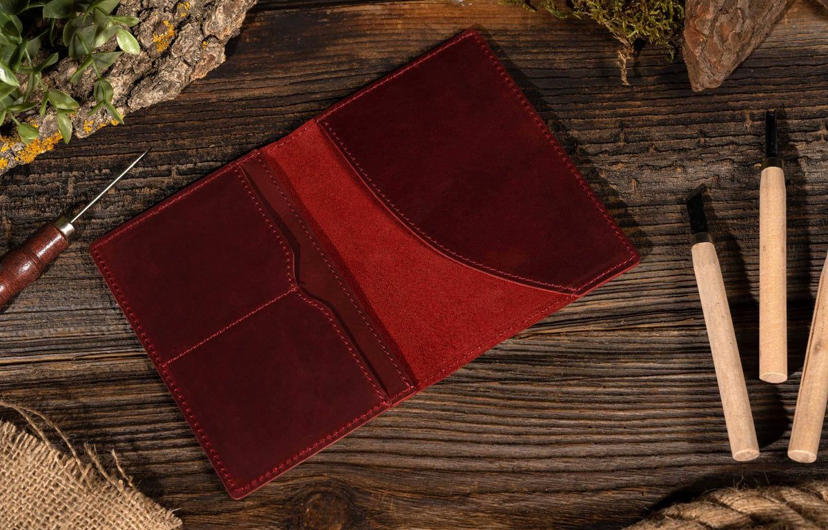 Leather Passport Holder
