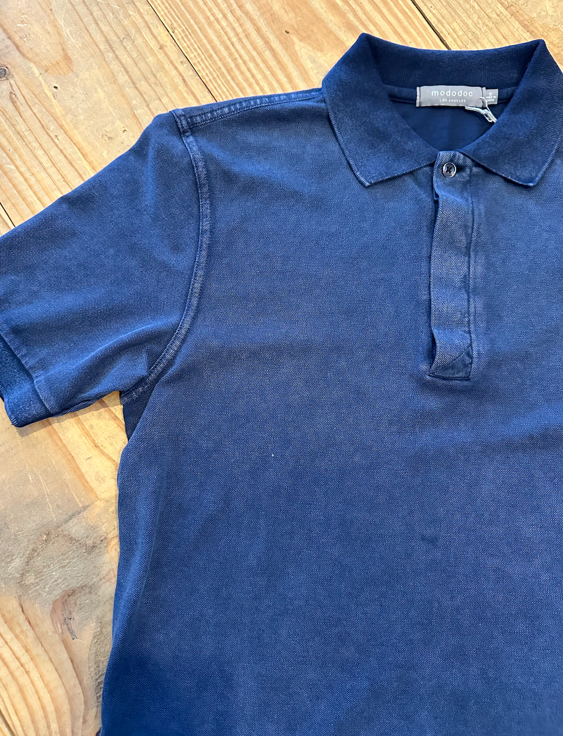 Garment Dyed Polo Shirt - Royal Navy