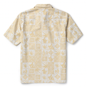 Schooner 3/4 Button S/S Shirt - Desert Gold