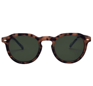Blair Sunglasses - Blonde Tortoise/Green Polarized