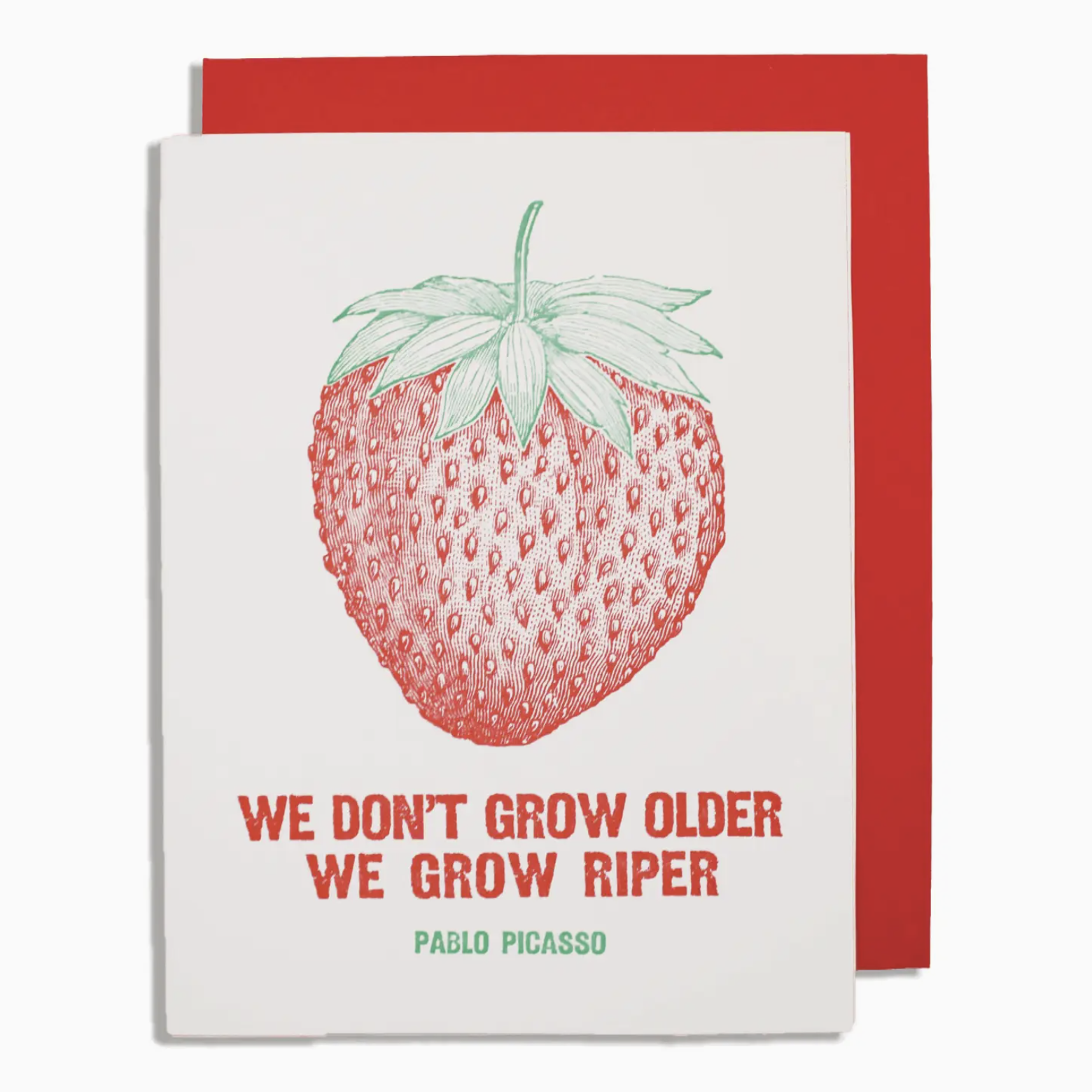 Strawberry Birthday Card