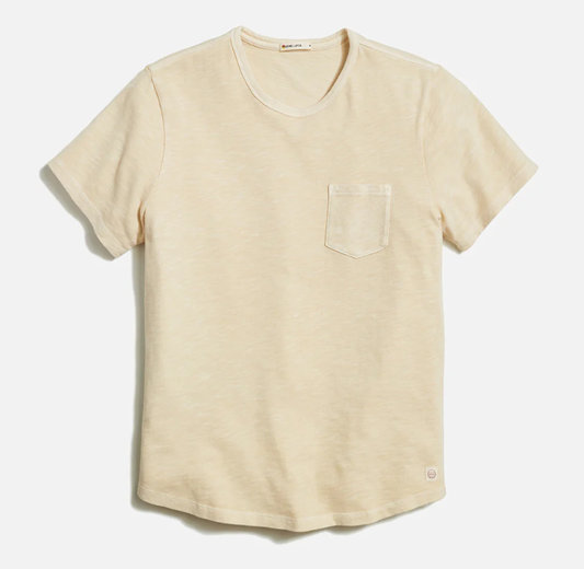 Vintage Heavy Slub Pocket Tee - Sand