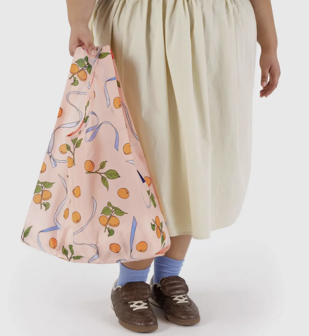 Standard Baggu - Apricots and Ribbons