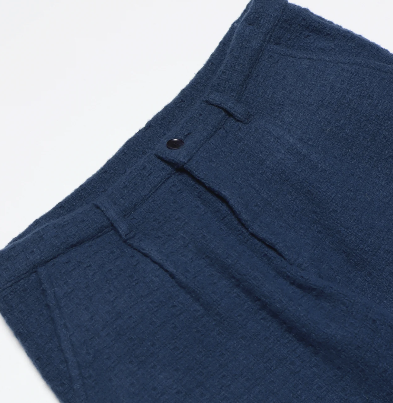 Ryder Trouser - Insignia Blue Textured Jacquard