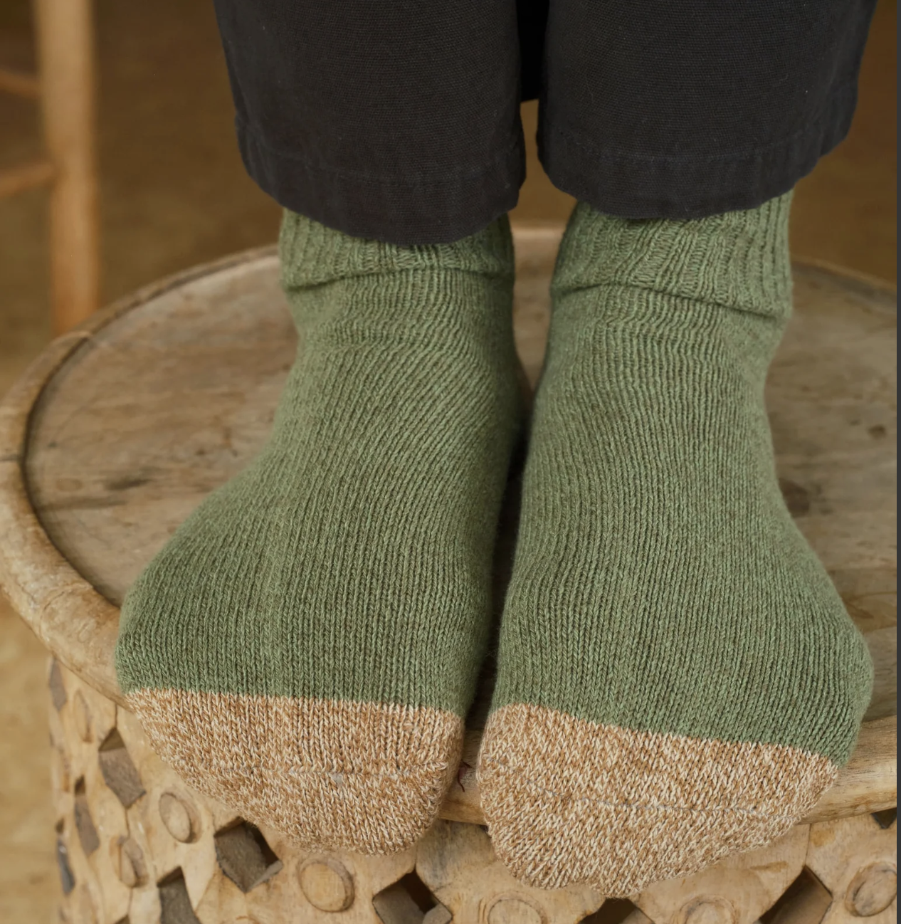 Utility Sock - Moss Green