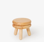 Short Pluma Stool - Natural