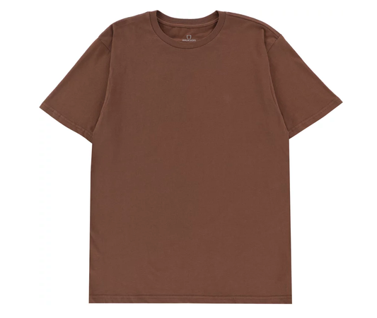 Basic Tailored T-shirt - Pinecone Brown