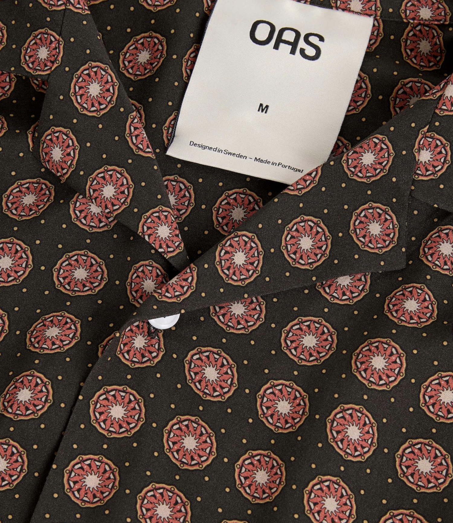 Coffee Lumo Viscose Shirt - Brown