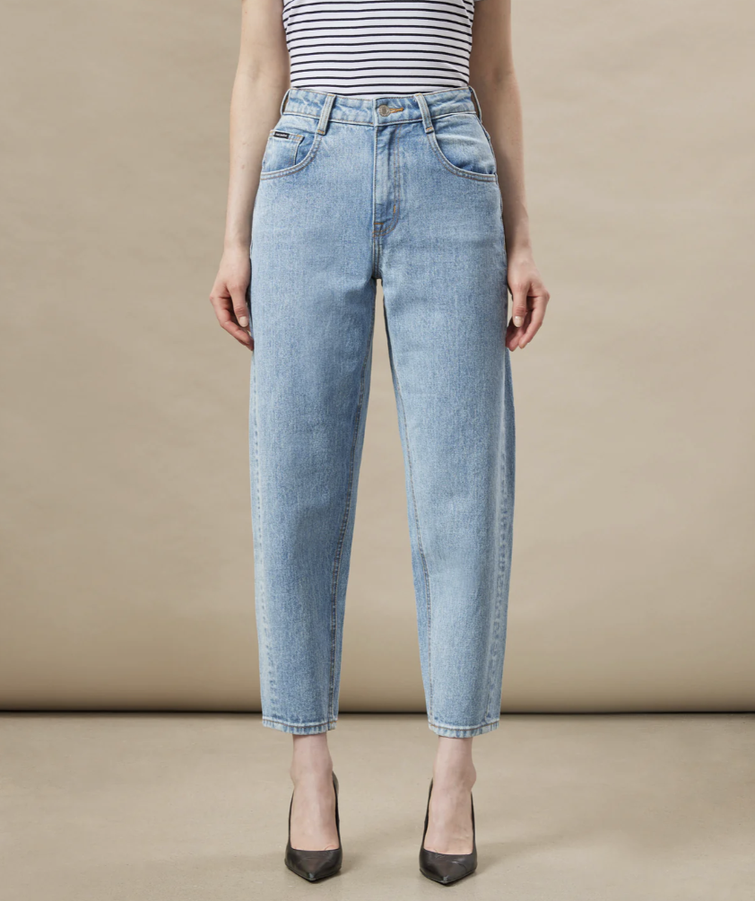 Linda Balloon Fit High Rise Jean - Light Wash