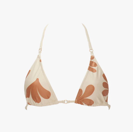 Seedpearl Beck Tie Bikini Top