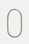 9mm Brass Chain Necklace - 24"