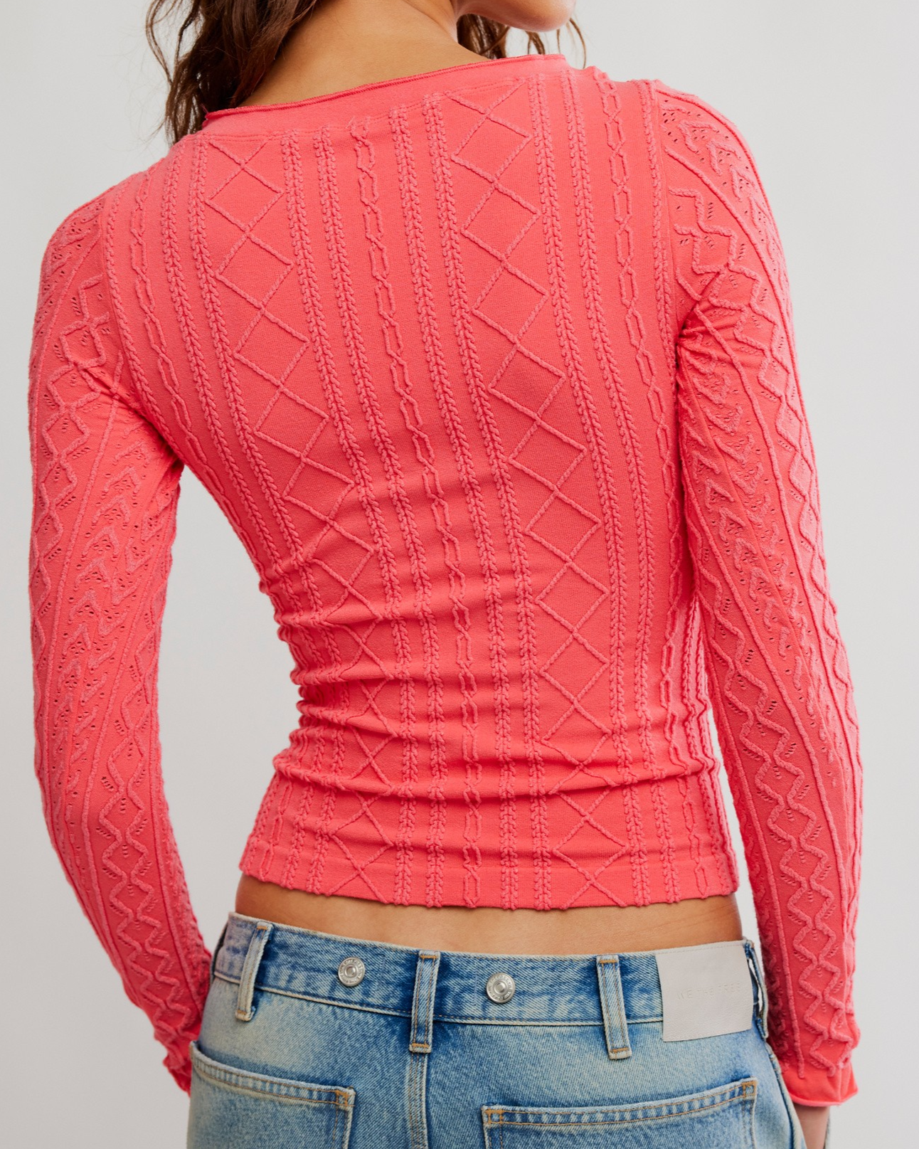 Vintage Rosey Seamless Modal Cable