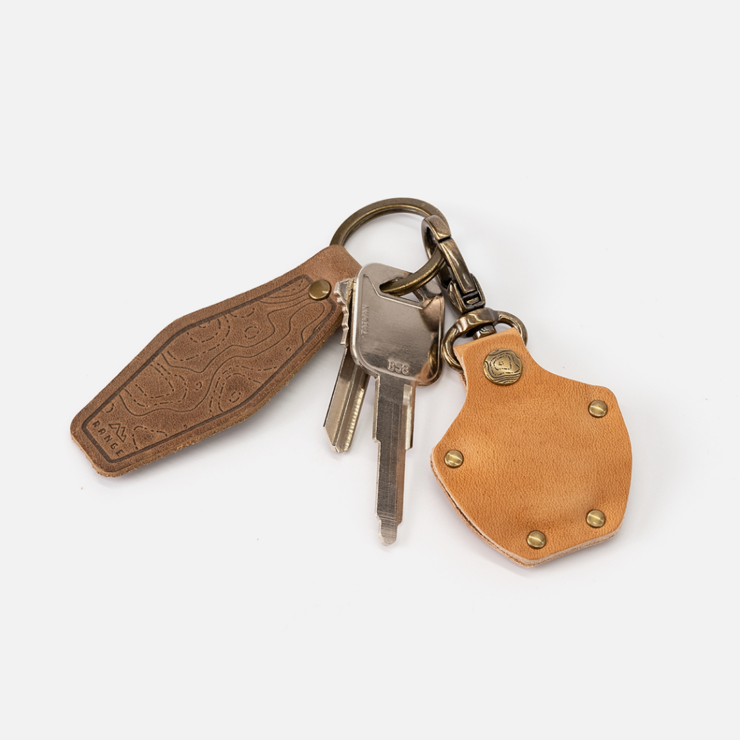AirTag Case-Leather