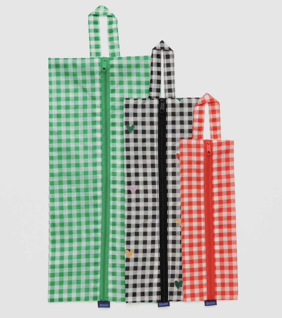 3D Zip Set - Gingham