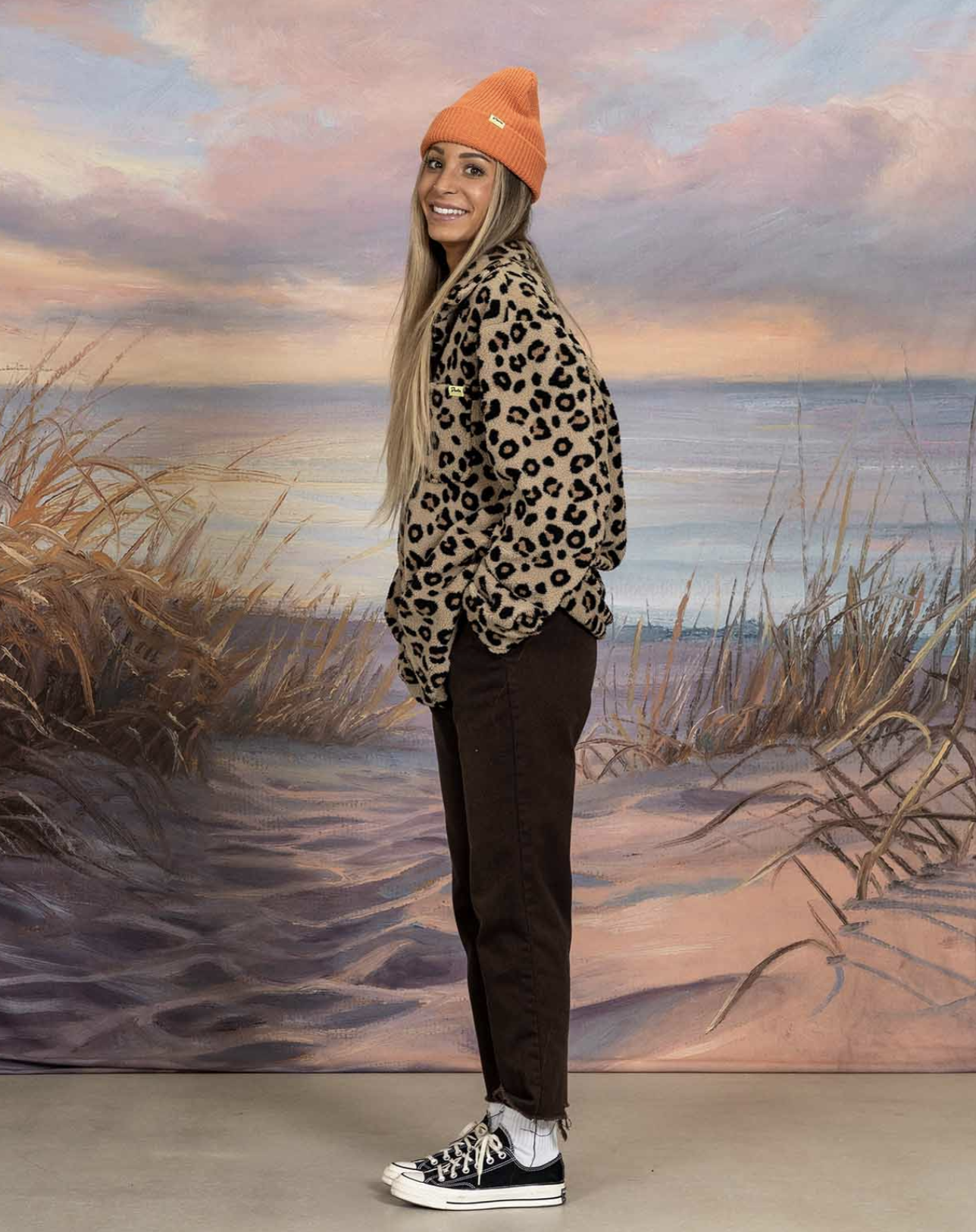 Leopard Sherpa Overshirt