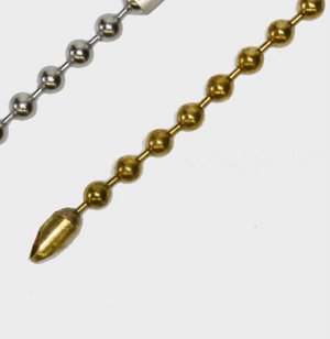 5mm Ball Chain Bracelet - Brass