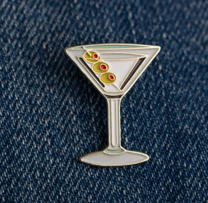 Cocktail Pin - Martini