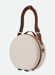 Fedora Travel Case - Cream/Beige