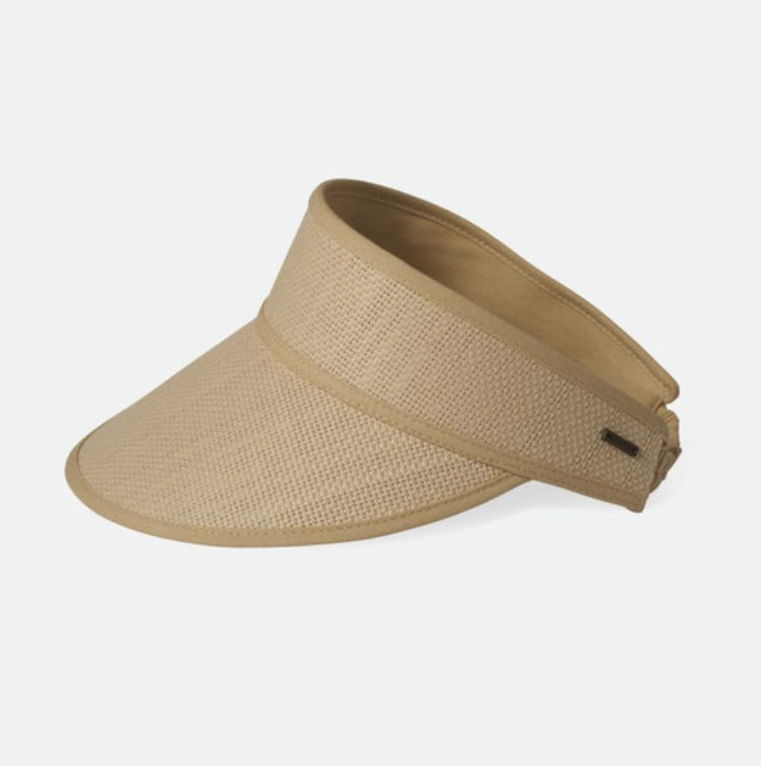 Newport Straw Visor - Natural