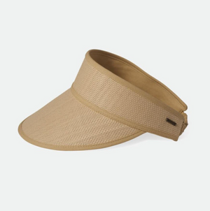 Newport Straw Visor - Natural