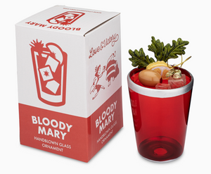 Bloody Mary Cocktail Holiday Ornament